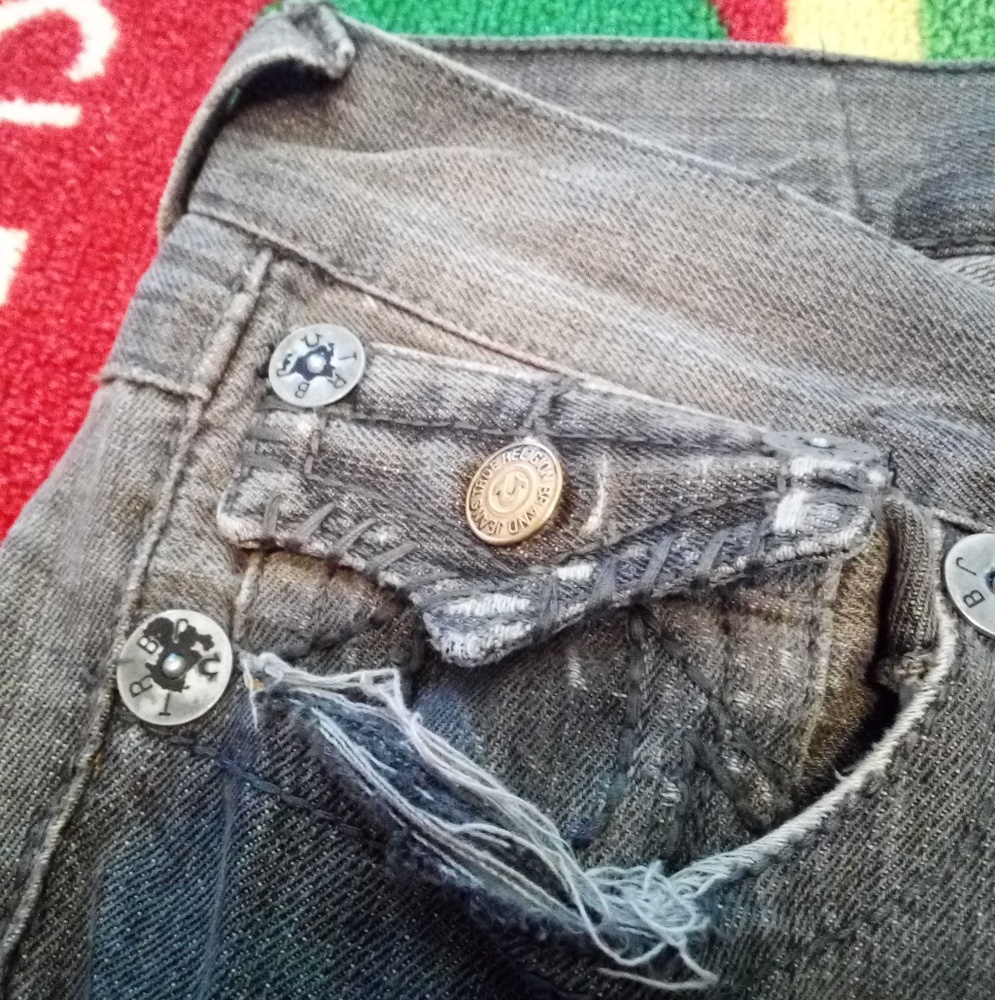 True religion grey jeans